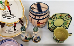 Quimper Faience France Pottery Lot