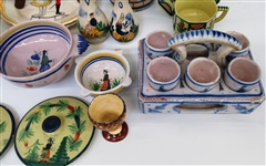 Quimper Faience France Pottery Lot