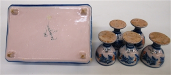 Quimper Faience France Pottery Lot