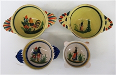 Quimper Faience France Pottery Lot