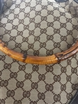 Gucci Diana Bamboo Shoulder Bag With Long Strap and Original Bag