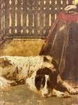 Small, Early Oil Painting on Board