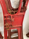 (10) Attributed to Cleveland Stadium Seats and Brackets