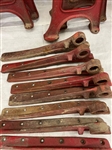 (10) Attributed to Cleveland Stadium Seats and Brackets