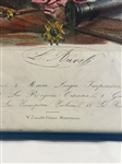 Hand Tinted Engraving Napoleon Family Engraved by Enrico Corty