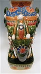 Chinese Sancai Glaze Elephant Roof Tile