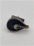Single Jules Brenner Modernist Sterling Silver Cuff Link