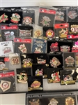 (3) Trays of Cleveland Indians Pins: Jacob's Field, All Star Game, More