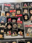 (3) Trays of Cleveland Indians Pins: Jacob's Field, All Star Game, More
