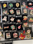 (3) Trays of Cleveland Indians Pins: Jacob's Field, All Star Game, More