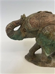 Large Elephant Soapstone Carving