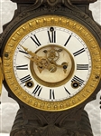 1882 Ansonia Clock Figural Clock With Spelter Musketeer Sculpture