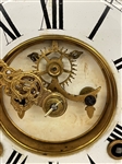 1882 Ansonia Clock Figural Clock With Spelter Musketeer Sculpture