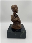 After Charles Marion Russell A Pigean Woman on Marble Base