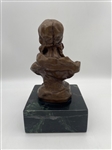 After Charles Marion Russell A Pigean Woman on Marble Base