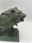 After Antoine Louis Bayre Bronze Lion