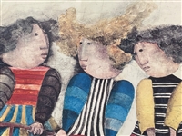 Graciela Rodo Boulanger Print Matted and Framed