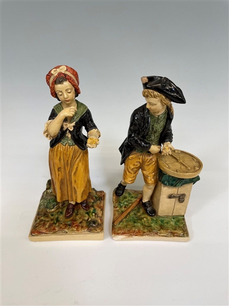 Pair Borghese Figurines