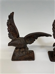 Pair of Cast Iron Eagle Door Stops