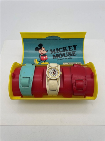 Walt Disney Mickey Mouse Watch in Original Box, Never Worn
