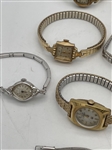 (10) Gold Filled Bulova Ladies Watches