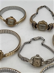 (10) Gold Filled Bulova Ladies Watches