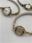 (9) Gold Filled Ladies Watches