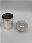 (2) Sterling Silver Vanity Pieces