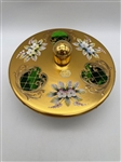 (4) Pieces Bohemian Enameled Glass