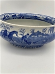 Spode Blue and White Transferware Small Handled Tureen c1810