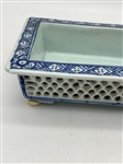 Rectangular Reticulated Bowl