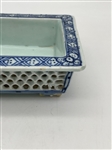 Rectangular Reticulated Bowl
