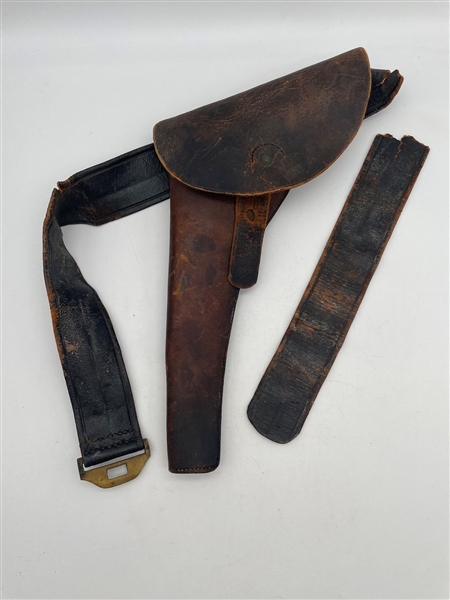 Civil War Holster by E. Gaylord, Chicopee, Mass. 