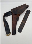 Civil War Holster by E. Gaylord, Chicopee, Mass. 