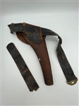 Civil War Holster by E. Gaylord, Chicopee, Mass. 