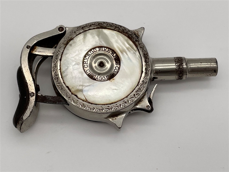 Chicago Firearms Company Protector Palm Pistol Mother of Pearl Grips 19th Century