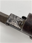British Boxlock Flint Pistol With Bayonet