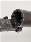 British Boxlock Flint Pistol With Bayonet