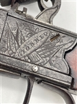 British Boxlock Flint Pistol With Bayonet