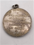 1891 Netherlands Kaiser Wilhelm II 10th Anniversary Silver Medal (#348)