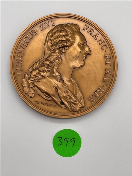 French Renaissance Remake Bronze Louis XVI and Marie Antoinette by Duvivier (#399)