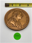 French Renaissance Remake Bronze Louis XVI and Marie Antoinette by Duvivier (#399)