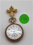 Gold Filled Swiss Imperial Brooch Watch (#510)