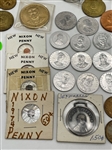 (57) Large Group of United States Presidents Tokens and Medals (#531)