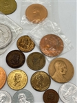 (57) Large Group of United States Presidents Tokens and Medals (#531)