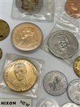 (57) Large Group of United States Presidents Tokens and Medals (#531)