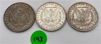 1879-P Morgan Silver Dollar Lot (143)