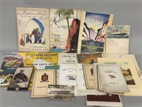 Group of Early Travel Ephemera and Cruise Line Paper