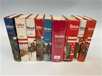 (9) John Jakes Books with Dust Jackets