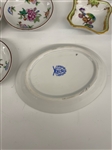 (15) Pieces Herend Hungary Porcelain Mix Trinket Dishes
